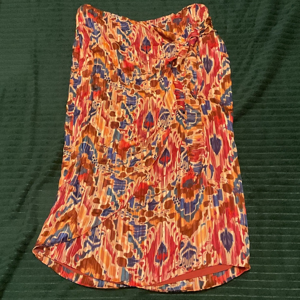 Vince Camuto Multicolor Patterned Pencil Skirt
